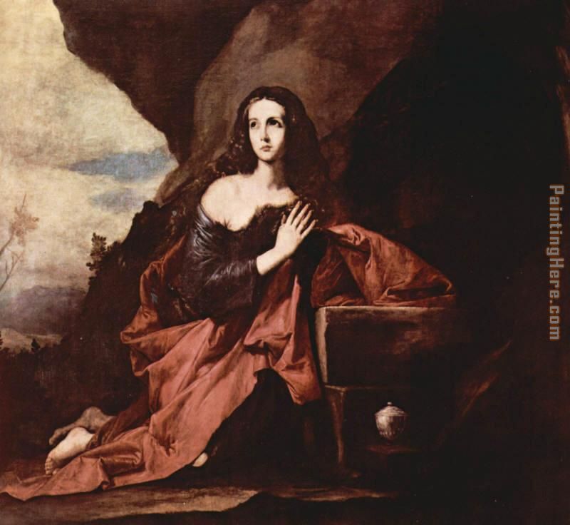 Mary Magdalene in the Desert painting - Unknown Artist Mary Magdalene in the Desert art painting